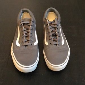 Gray Vans Midtop Ankle sneakers